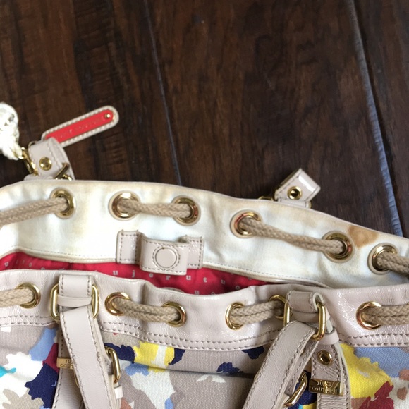 Juicy Couture Abstract Floral Print Purse - Picture 6 of 8